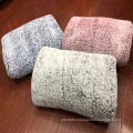 100% polyester printed faux fur sherpa pile fabric